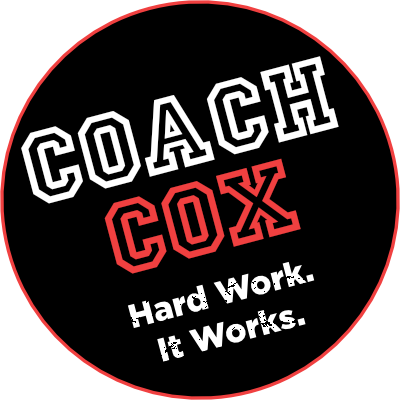 Coach Cox. Hard Work. It Works.