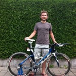 Challenge Roth 2012 - Russ Cox's Blue Triad SL ready to race