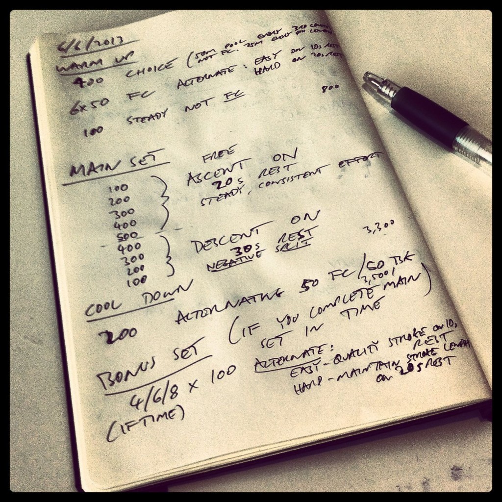 Weekly Swim Sets: June 6th, 2013