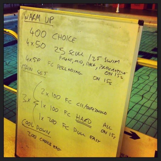 Swim Session - Tuesday 2nd July 2013