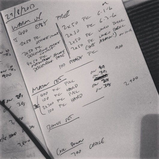 Swim Session - Thursday 29th August 2013