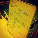 Swim Set - Tuesday, 14th January 2014