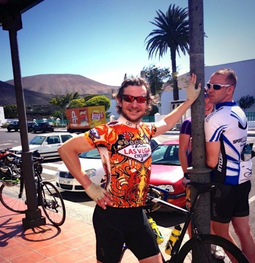 Relaxing Before Fire Mountain