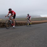 Race to the top of Mirador del Rio