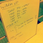 Tuesday, 1st April 2014 - Endurance Swim Session