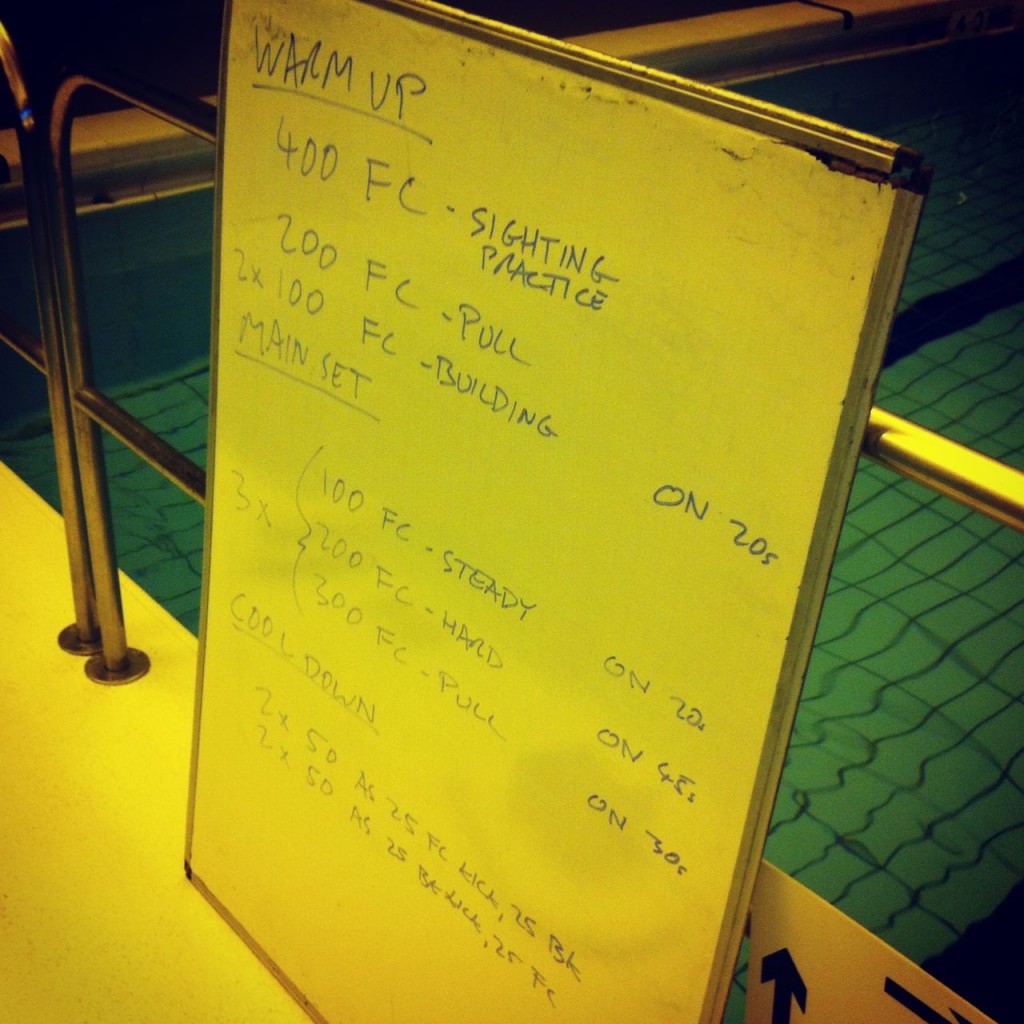 Weekly Swim Sets: Thursday, 22nd May 2014