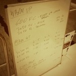 Tuesday, 9th September 2014 - Endurance Swim Session