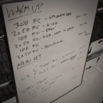 Tuesday, 4th November 2014 - Endurance Swim Session