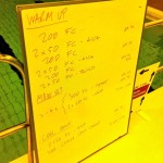 Tuesday, 16th December 2014 - Endurance Swim Session