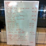 Wednesday, 7th January 2015 - Endurance Swim Session