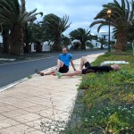 First Finishers at the 5.4K Race