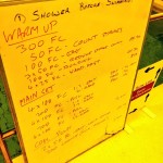 Tuesday, 10th February 2015 - Endurance Swim Session