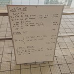 Wednesday, 19th August 2015 - Endurance Swim Session