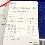 Thursday, 29th October 2015 - Endurance Swim Session