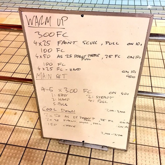 Wednesday, 20th January 2016 - Swim Session