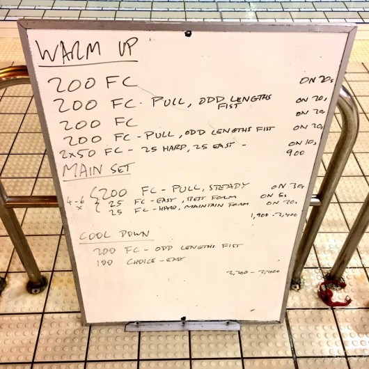 Wednesday, 27th January 2016 - Swim Session