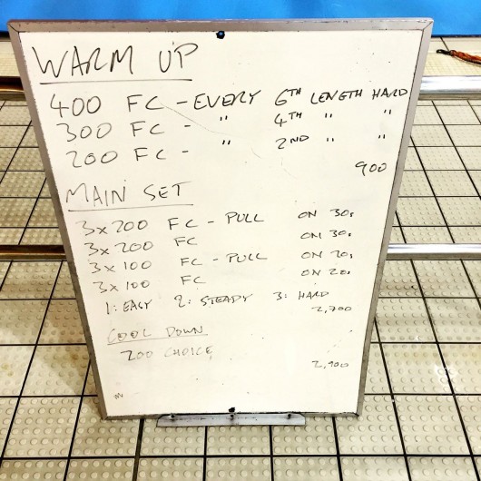 Wednesday, 17th February 2016 - Swim Session