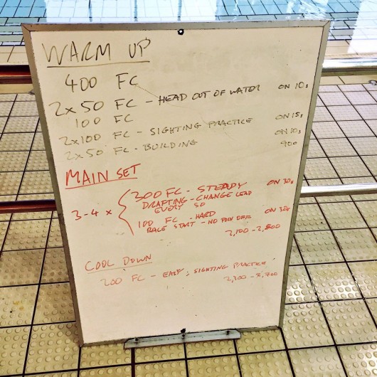 Wednesday, 6th April 2016 - Swim Session