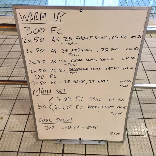 Wednesday, 25th May 2016 - BAD Tri Swim Session
