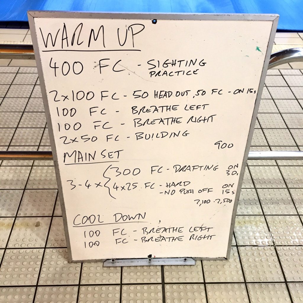 Weekly Swim Sets: Friday, 3rd June 2016