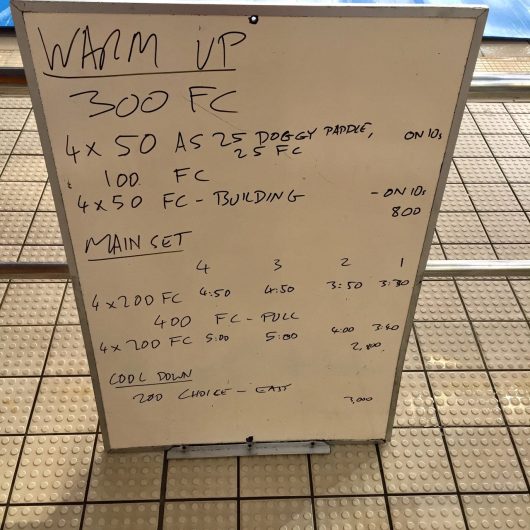 Wednesday, 15th June 2016 - Swim Session
