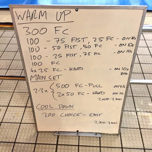 Wednesday, 22nd June 2016 - Swim Session