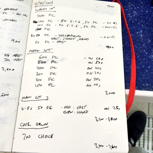 Thursday, 7th July 2016 - BAD Tri Swim Session