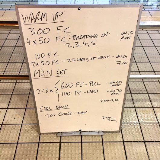 Wednesday, 27th July 2016 - Triathlon Swim Session