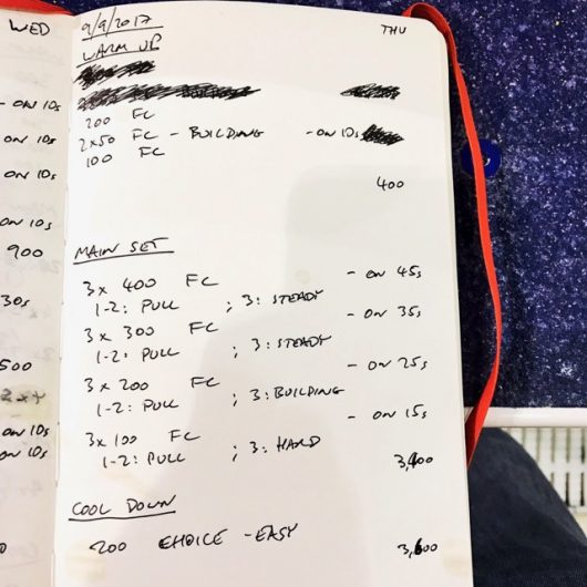 Thursday, 9th February 2017 - Triathlon Swim Session